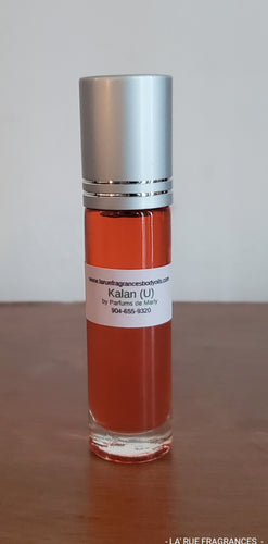 (Premium Fragrance) Our Impression of Kalan by Parfums de Marly women men type 1/3oz roll on bottle perfume cologne fragrance body oil. Alcohol free. (Unisex)